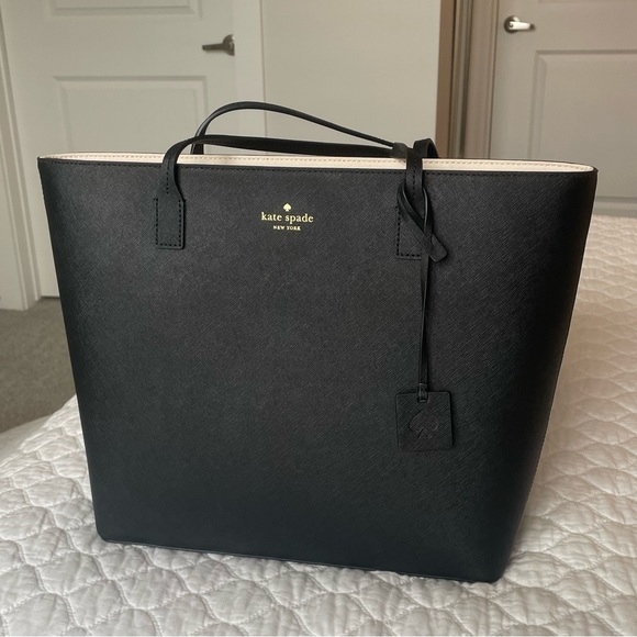 Kate Spade Black Tote Purse - Picture 12 of 12
